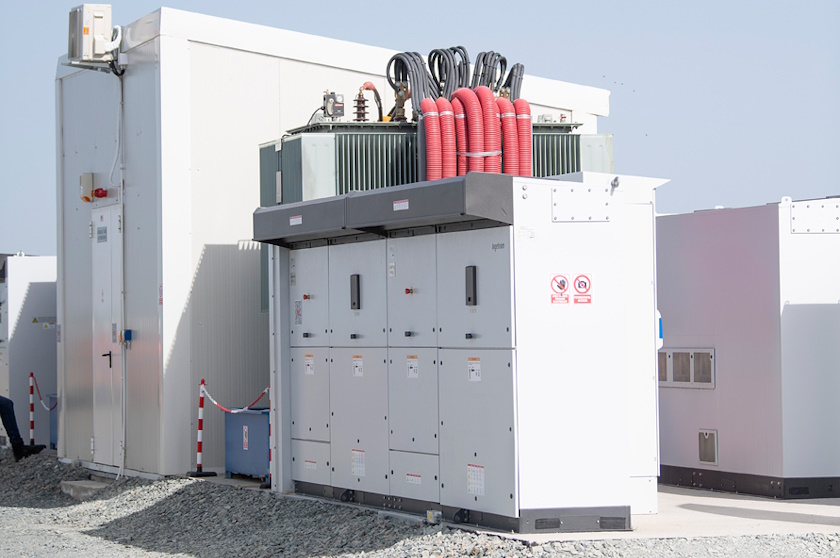 Romania biggest battery system wind solar hybrid power plant