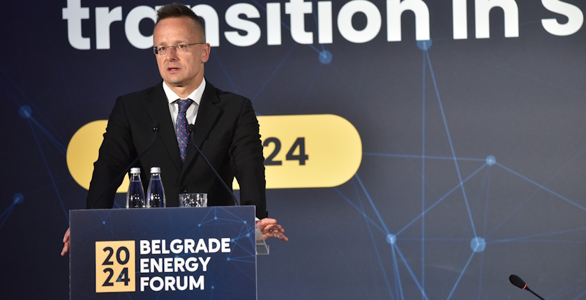 Peter Szijjarto Belgrade Energy Forum