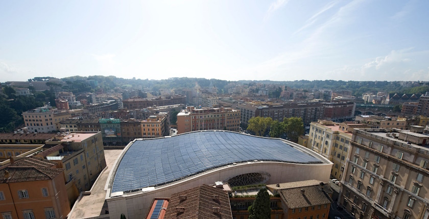 Pope Francis Vatican energy independent agrivoltaics
