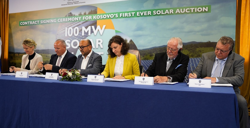 kosovo solar auction orllati agreement