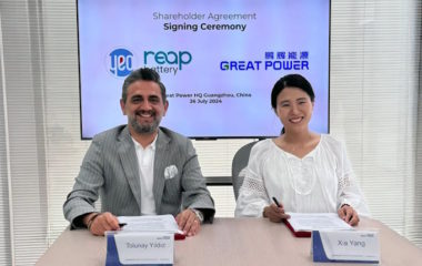 YEO BYD battery storage joint venture Turkey