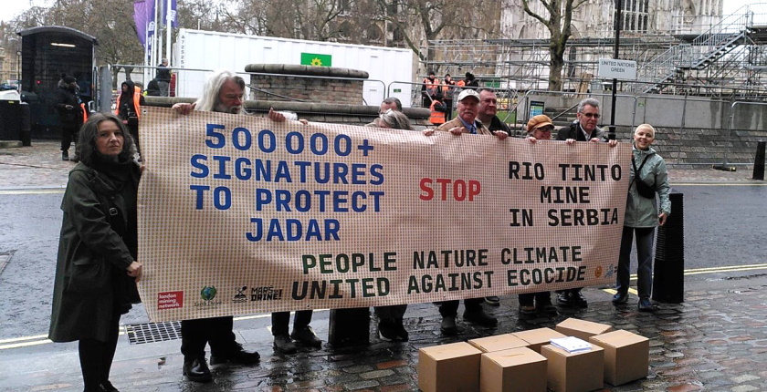 Half a million Europeans sign petitions against lithium mine in Serbia