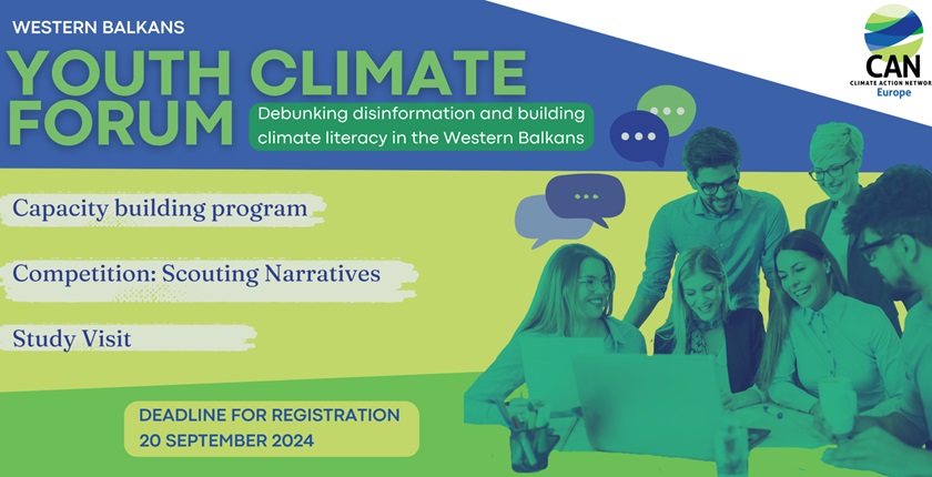 Western Balkans Youth Climate Forum 2024 can europe