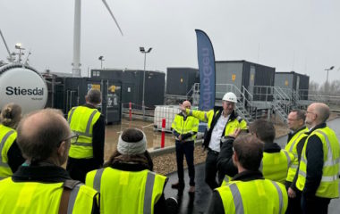 Green hydrogen production facility opened in Denmark