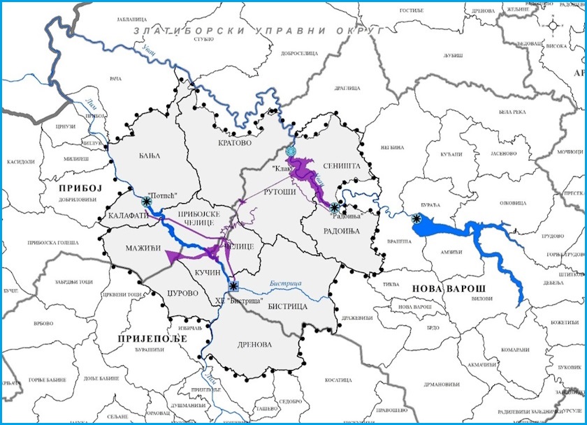 serbia bistrica pumped storage hydropower plant municipalities