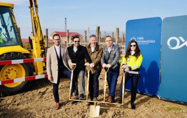 Nala Renewables breaks ground Green Breeze wind park Romania