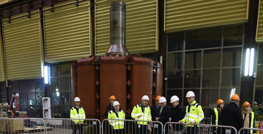 Wrecked pumped storage hydropower plant Chaira gets one unit back online