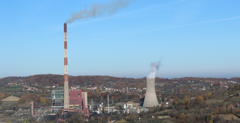 ugljevik mine thermal power plant