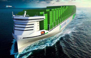 South Korean HD KSOE build container ship powered small modular reactor