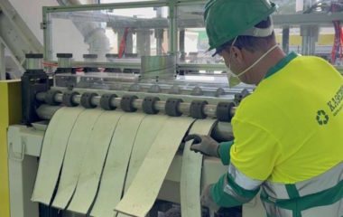 Greece first solar panel recycling machine Crete