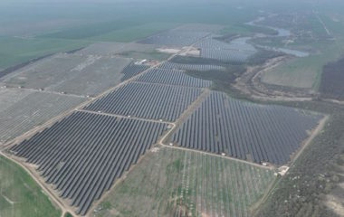 Nofar Energy 265 MW solar power plant Corbii Mari near Bucharest