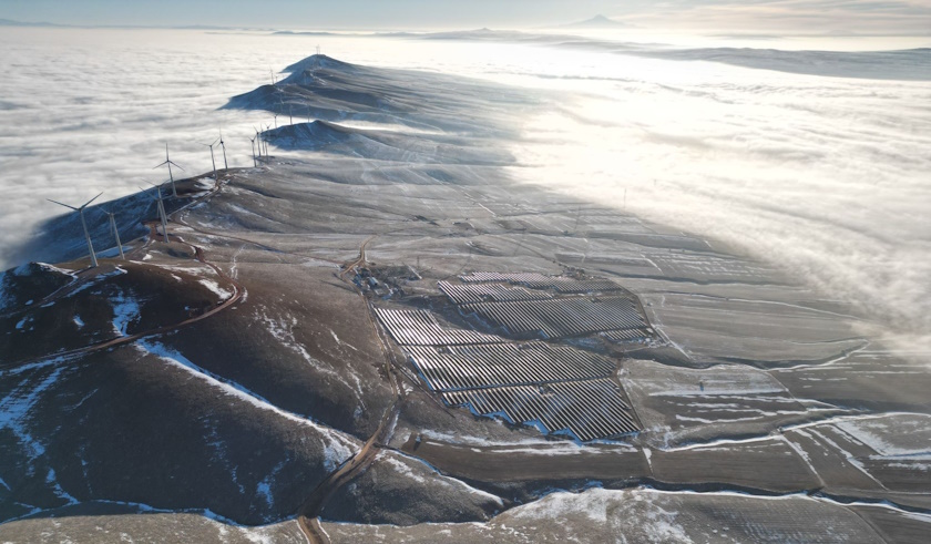 Polat Soma Geycek solar wind hybrid power