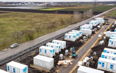 Hungary MAVIR 60 MWh battery energy storage system