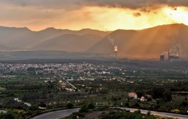 Greek coal region Megalopolis chapter after lignite