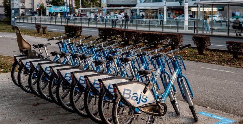 Zagreb rolls out public bike system