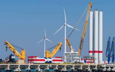 windeurope tubine offshore wind port ships