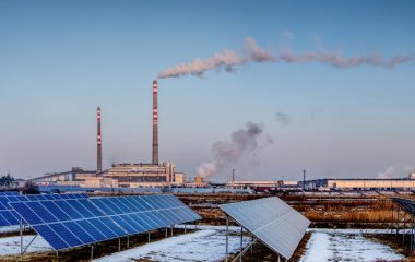 Coal plant KEK construction Solar4Kosovo 1 photovoltaic plant