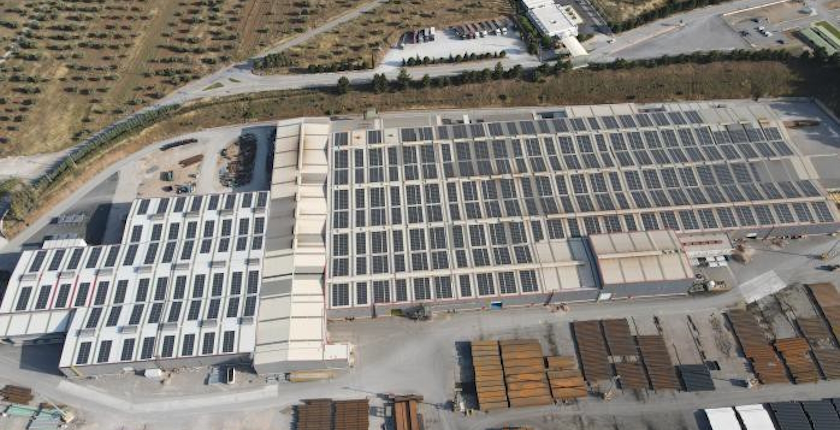 Corinth Pipeworks Greece biggest industrial rooftop PV system