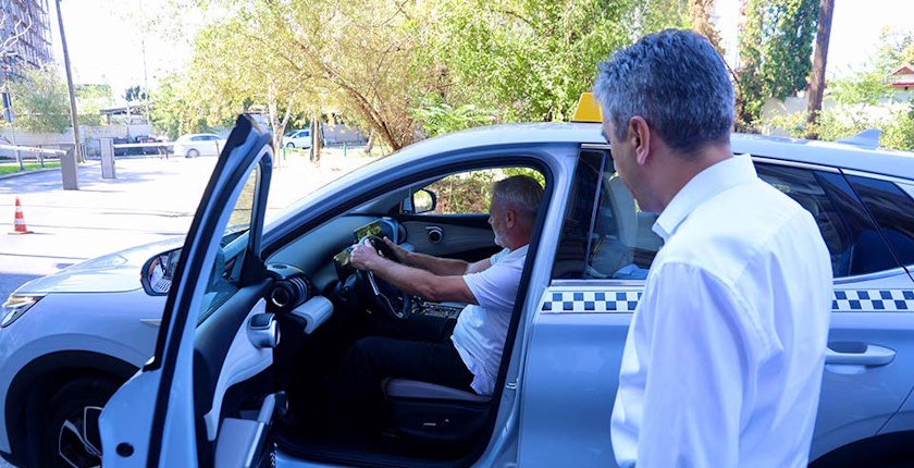 north macedonia taxi electric vehicles medziti rusiti