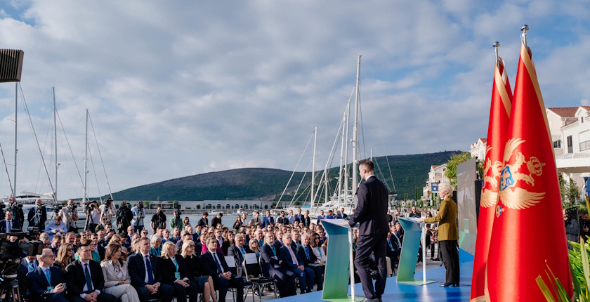 montenegro eu investment conference cwp alcazar epcg solar wind batteries spajic von der leyen