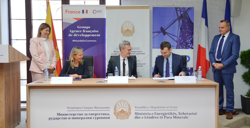 North Macedonia receives grant from France for grid modernization