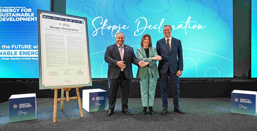 Skopje Declaration signed as International Forum on Energy for Sustainable Development wraps up