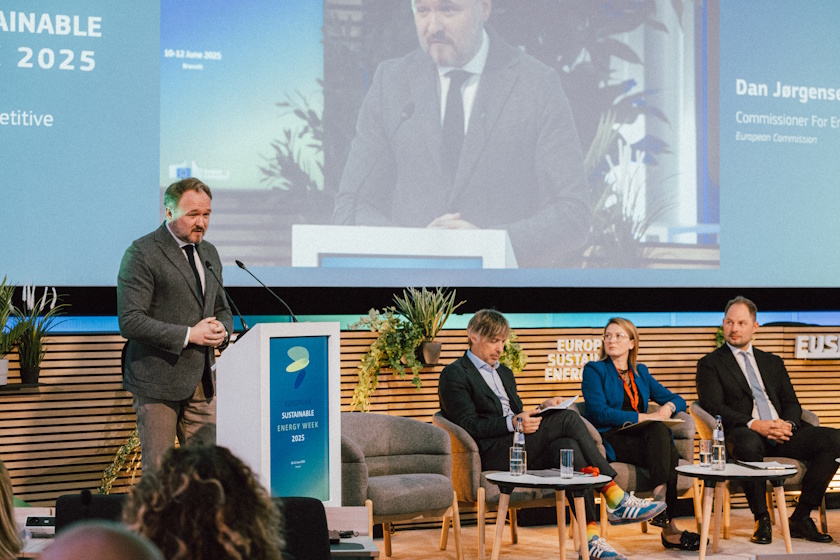 European Commissioner for Energy and Housing Dan Jørgensen at EUSEW 2025