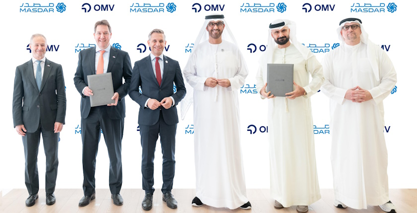 OMV Masdar green hydrogen Austria