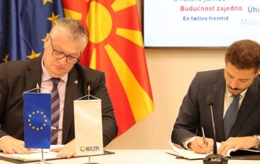north macedonia ESM grant EU transition uzuncev obrador
