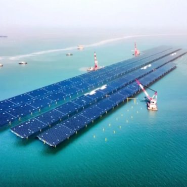 China commissions world largest open sea PV plant