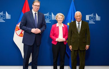 Fearful about oil sanctions Serbia Vucic seeks support from EU leaders