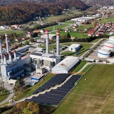 After adding PV unit Slovenian gas power plant TEB battery project