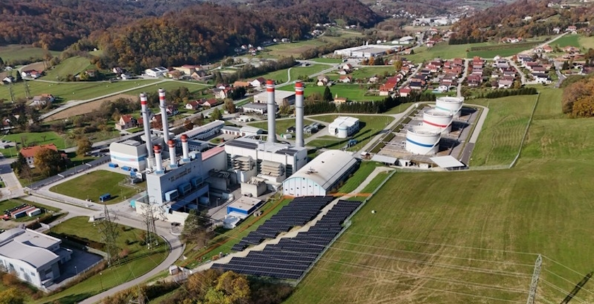 After adding PV unit Slovenian gas power plant TEB battery project