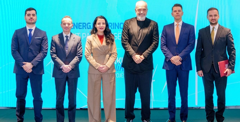 Albania CWP Europe 600 MW wind par green light