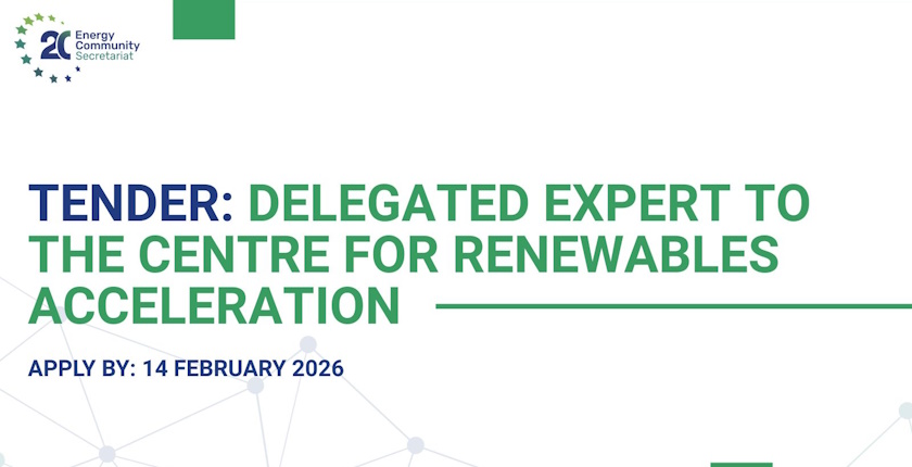 Energy Community Secretariat expert Centre for Renewables Acceleration