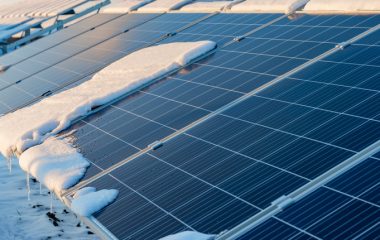 slovenia snow solar panels