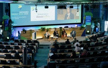 EU commissioners EUSEW 2026 alongside clean energy experts