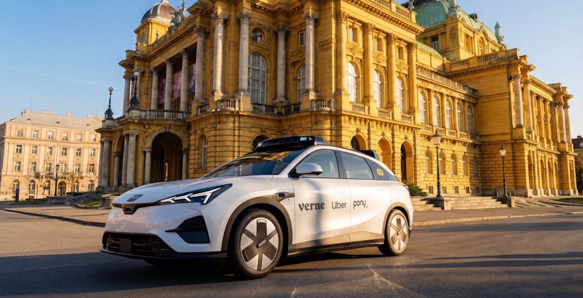 croatia autonomous robotaxi verne lanched operation