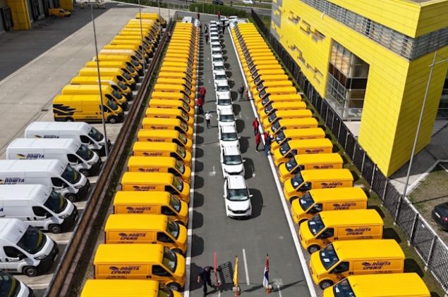 serbia post of electric vehicles