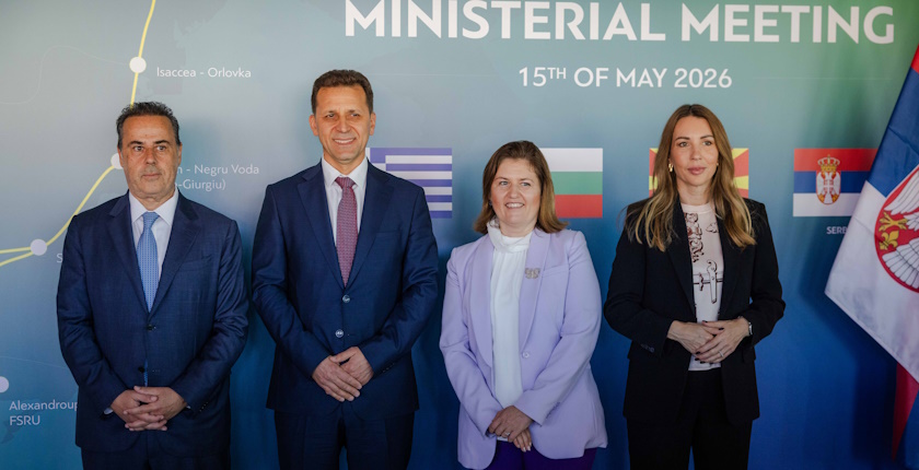 Greece Papastavrou Serbia North Macedonia join Vertical Corridor gas interconnections