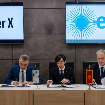 Japan PowerX battery investments EPCG factory Montenegro