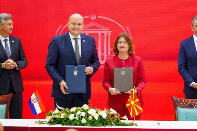North Macedonia Croatia agree to upgrade cooperation in energy