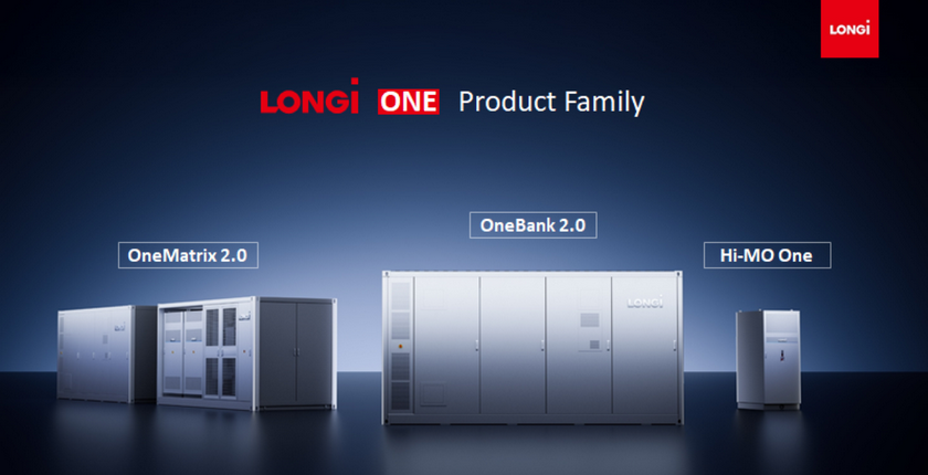 LONGi ONE BESS solar