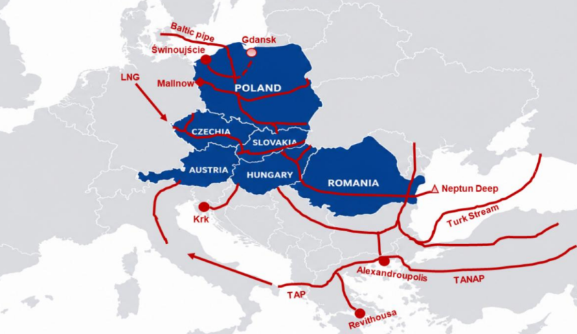icis cee gas corridors romania
