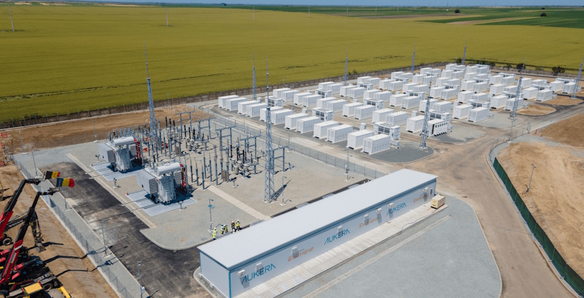 Financing largest battery storage system Romania Gura Ialomiței Aukera