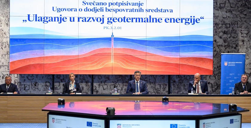 croatia geothermal energy four cities government contracts